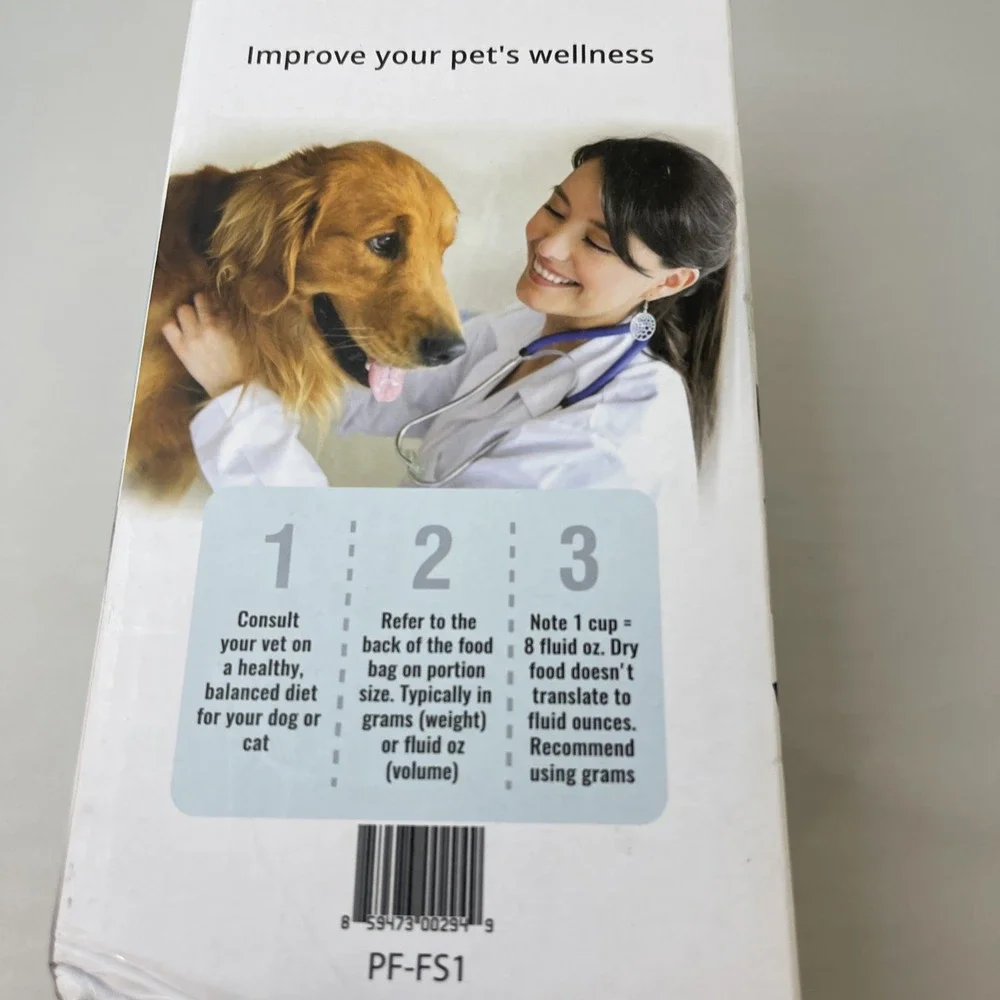 PetFusion Digital Food Scale & Scoop for Dry Dog Food & Cat Food‎ (1, 2 Cup).